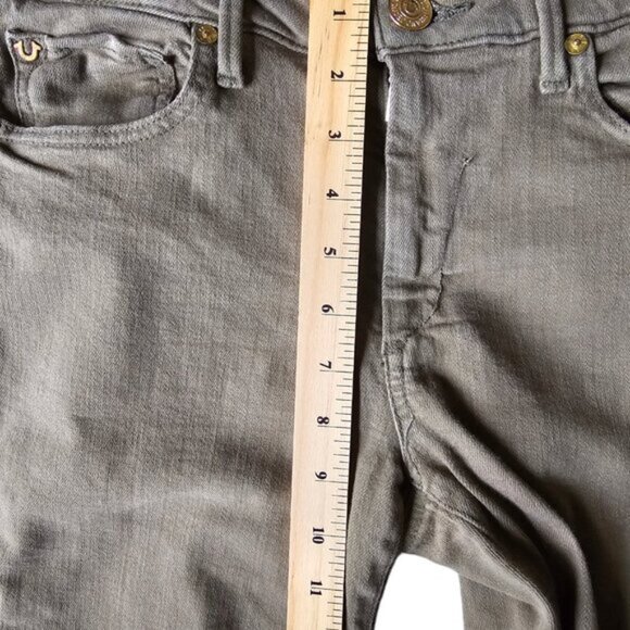 True Religion Jennie Curvy.Skinny Mid Rise  Casual -Blue denim Jeans. Size 30 - Picture 5 of 10